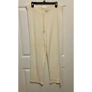 Spencer Alexis‎ A Spence Vtg Women’s Sz Medium Ivory Cream Rayon Pants